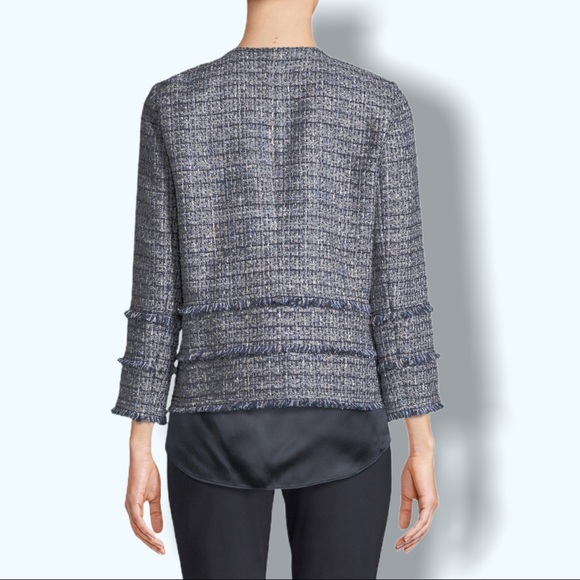 Lafayette 148 | Aisha Exhibition Tweed Jacket Sz S - Picture 2 of 7